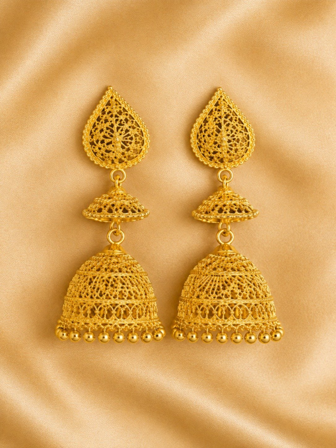 Silver earring